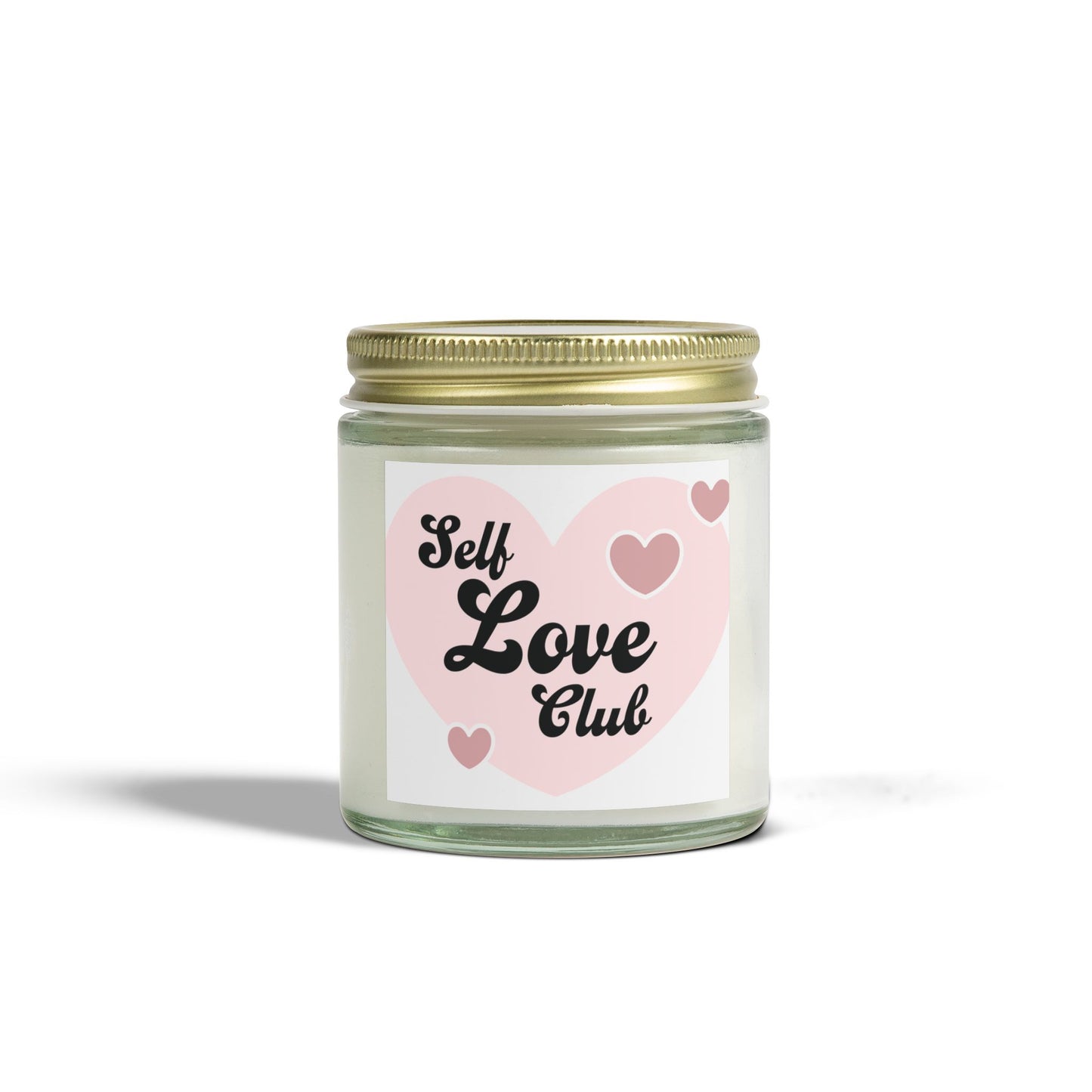 Self Care Scented Candles, Coconut Apricot Wax (4oz, 9oz)