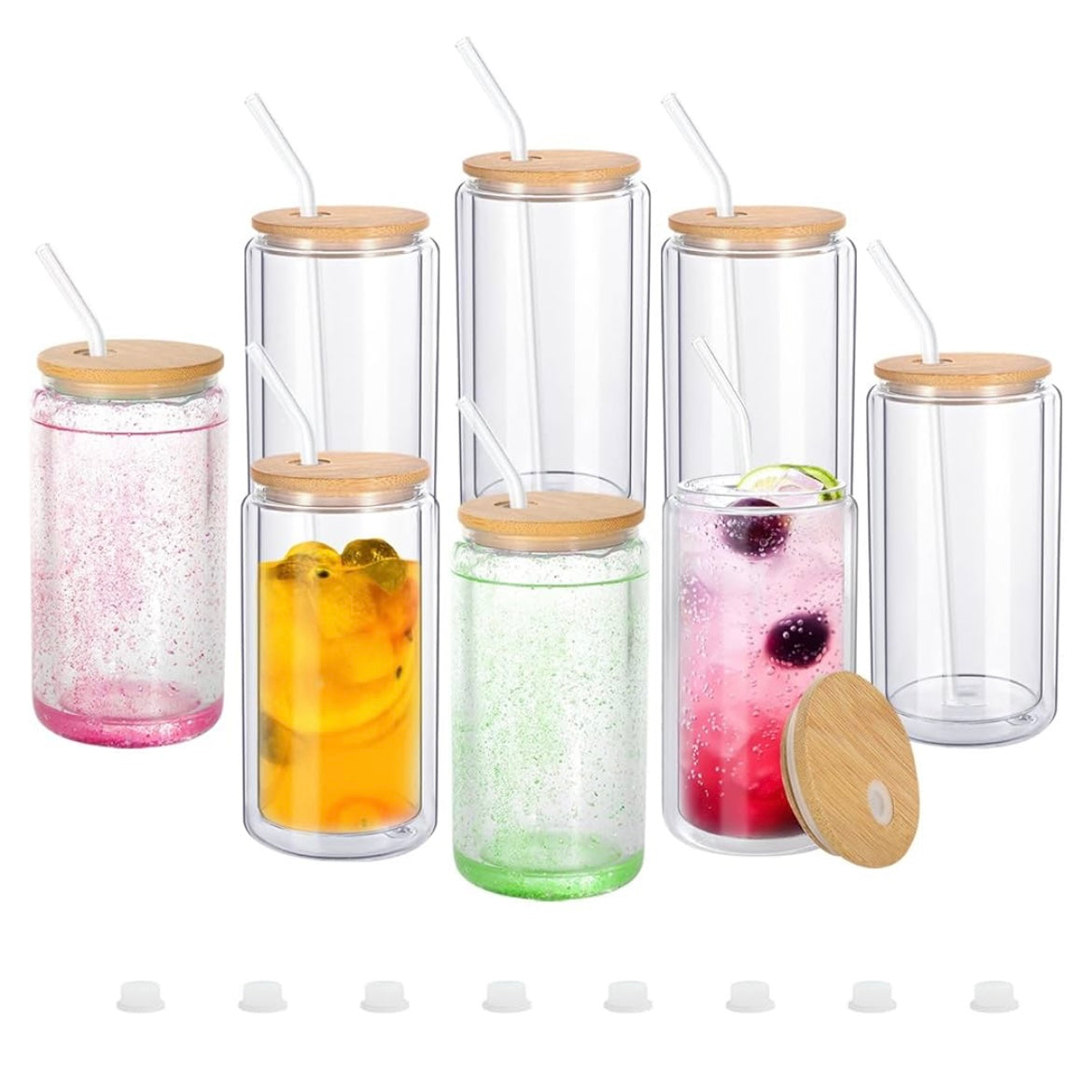 12oz Glass Tumblers